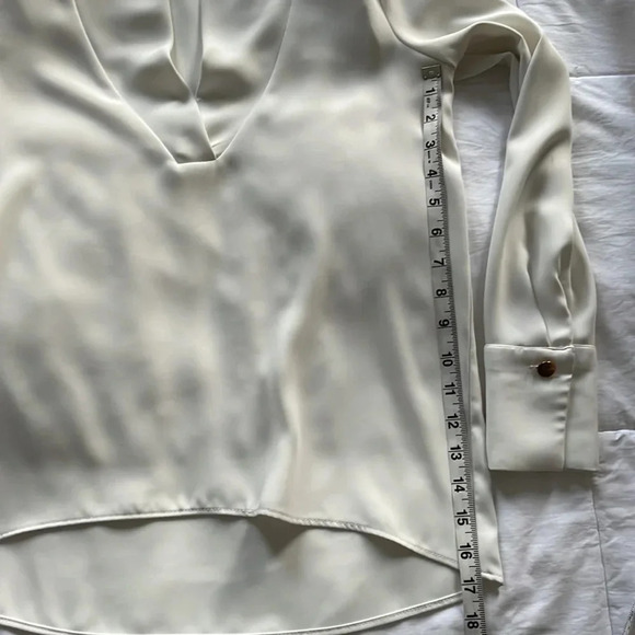 Zara V Neck Blouse - Picture 8 of 14